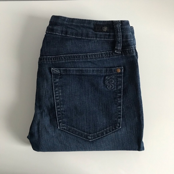 Jessica Simpson Regular Rise Blue Denim Jeans - Picture 16 of 16